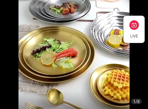 European Style Gold Dinner Plates & Their Versatile Uses