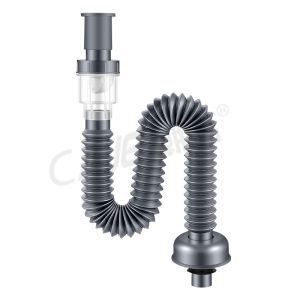 YEMO | Anti-Backflow Drainage Pipe for Bathroom Sink 1 Piece