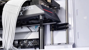 PRADO Malaysia Aluminum GPU Holder Stand Graphics Card Stand Adjustable Telescopic Rotary Case GPU Brace Bracket Magnetic Support Frame Pendakap Kad Grafik 显卡支架