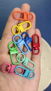 10pcs DIY Kait Hook Gantungan Kunci Lobster Warna