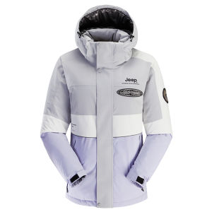 จี๊ป | เสื้อแจ็คเก็ตขนเป็ดฤดูใบไม้ร่วง/ฤดูหนาว เสื้อผ้ากีฬากลางแจ้งสำหรับผู้ชายและผู้หญิง เสื้อกันหนาวแบบเดี่ยว ป้องกันลม กันน้ำ ป้องกันลม ป้องกันน้ำ เสื้อผ้าปีนเขา