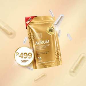 Aurum Super Skin Capsules 14 Pack On the Go - New - Beauty Supplement - Skin Nourishment - 14 Capsules - P499 SRP
