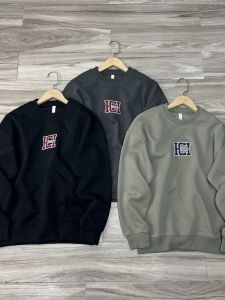 Outdoor Fashion Urban Style Sweatshirt ODM Company Single round Neck Overhead Air Layer Fabric Loose Shoulder Drop Shoulder