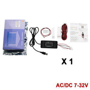 Universal 433MHz Rolling Code Garage Door WiFi Receiver APP Remote Control 7-32V 85-250V Smart RF Controller Work with Tuya
