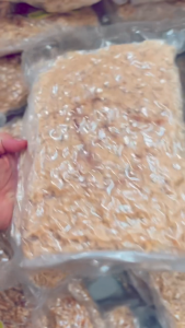 CƠM CHÁY SIÊU CHÀ BÔNG [gon giòn thấm vị chà bông nhiều dầu chiên 1 lần thơm béo [500gr (bên trong chia 2 túi 250g