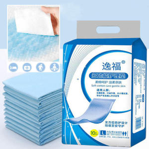 Aoduoyaya 10Pcs Disposable Underpad Incontinence Pad Super Absorbent Changing Urine Pad Pelapik Tilam Kencing