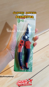 KENMASTER K800 GUNTING DAHAN RANTING BUNGA 8" PRUNING SHEARS GARDEN 8 INCH K 800