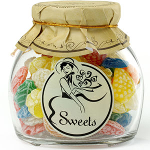 Original Shop 1886 Sassas Glass Jar Mixed Fruit Flavored Hard Candy Spanish Traditional Candy Snacks Nuts Specialities