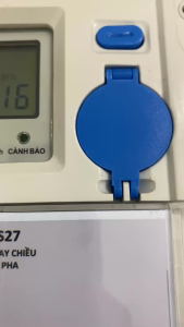 Công tơ điện tử 3 pha gián tiếp DTS27 – 3x5(6)A 1 biểu giá màn hình LCD Hữu Hồng