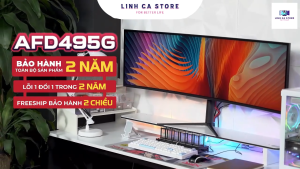 MÀN HÌNH ULTRAWIDE AFD 495G - 49INCH | 5K | 144HZ | HVA | CONG 3800R