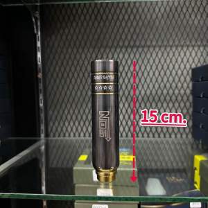 หัวเกียร์รถยนต์ หัวเกียร์แต่งซิ่ง งานไดร์สีพรีเมี่ยม ไม่ลอกและไม่เกิดสนิม ขนาด 15cm. ลายNOS Racing ไดร์ดำทอง