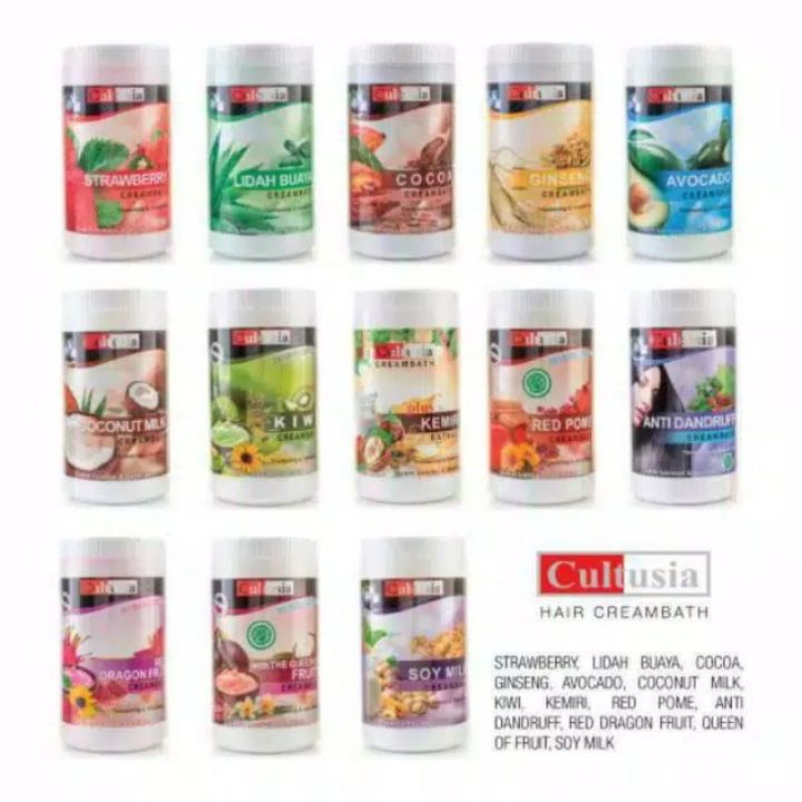 Cultusia Hair Creambath 1000gr