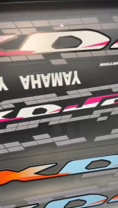 Striping Transparan Aerox New 155 Motif Ori Aerox Bahan Bening Transparan