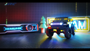 HDBROS 1:18 Full Scale JJRC C8801 Pickup Truck 2.4G RC 4WD All Terain Climbing Car With LED For Kids