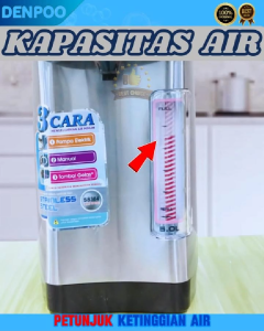Denpoo Thermo Pot / Termos Listrik DEP 828VT [5 Liter]