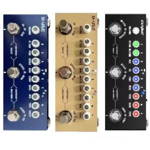 M-VAVE | M-VAVE Cube Baby Multi Effects Pedal 8 IR Cabinets Simulation Rechargeable Tone Processor for Electric Guitar Live Performance