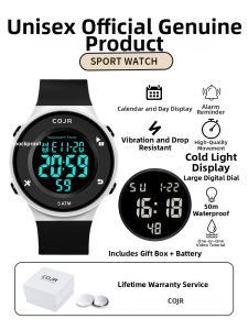 COJR | Time Display Electronic Watch For 6-12 Year Old Boys