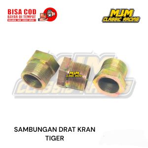 Sambungan Drat Kran Bensin Tiger Revo tirev Ke Tangki CB GL Pro GL100 MP