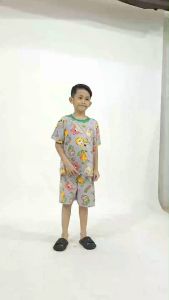 KIminori OBI.ST Setelan Piyama Anak Lengan Pendek