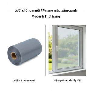 Lưới Nano Bền Chắc Chống Chịu Thời Tiết Chống Côn Trùng Dùng Cho Cửa Sổ Và Nông Nghiệp Ngoài Trời Dễ Lắp Đặt.