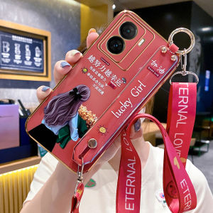 Fashionable Silicone Phone Case for IQOOZ7 Vivo Z7i Full Cover Protection against Drops And Scratches Suitable for Women