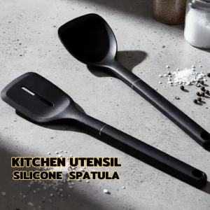 4-Piece Food Grade Silicone Spatula Set Non-Stick Cookware Heat Resistant Scraper & Turner Kit for Kitchen
