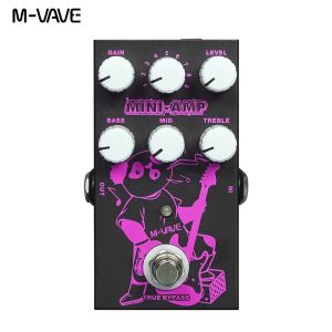M-VAVE | Bàn Đạp Hiệu Ứng Guitar M-VAVE MINI-AMP Mô Phỏng Tiền Khuếch Đại Với 9 Hiệu Ứng Amp Cổ Điển EQ 3 Dải True Bypass - Phụ Kiện Guitar