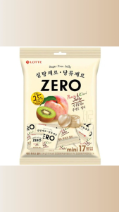 Lotte Zero Fruit Jelly Mini 17 pieces 238g 1 piece