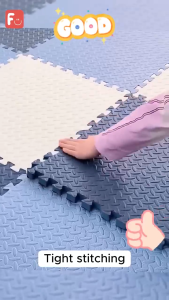 4Pcs Thicken Quality 60cm Square Puzzle Floor Mat Fast install free combine Kids Play Mat