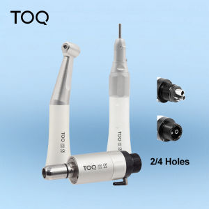 FX Low Speed Handpiece Teeth Polishing Tools Contra Angle Straight Handpiece 2/4Holes Air Motor Kits Dentists Equipment