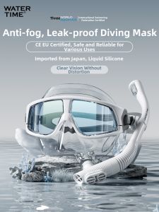 WATERTIME | Myopic Correction Underwater Breathing Dive Mask