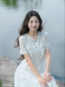 Koradior | Vacation Style Ladylike Retro Dress