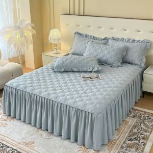 Thickened Dustproof Slip-resistant Bed Cover Set