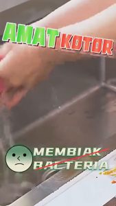 （SMALL）Kitchen surface cleaner Wipes 80PCS Disposable Berkesan Wet Tissue Cleaning Degreasing Tisu Dapur Tisu Basah 一次性厨房湿纸巾去油去污渍 厨房湿巾