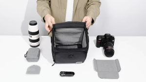 SEA CHOICE กระเป๋ากล้องสะพายข้างกันน้ำ กระเป๋ากล้อง DSLR/SLR/Mirrorless น้ำหนักเบา พร้อมสายคล้องขาตั้งกล้อง Camera Bag