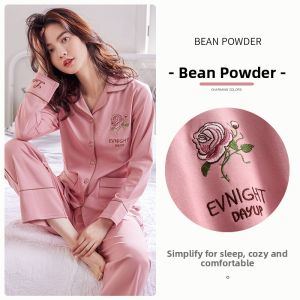 JIALEFEN | Cotton Lightweight Autumn Winter Pajama Set