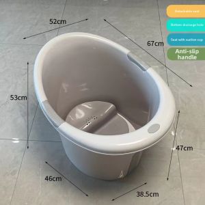 KUWUBIANJING | Baby Bath Tub Thickened Bathtub