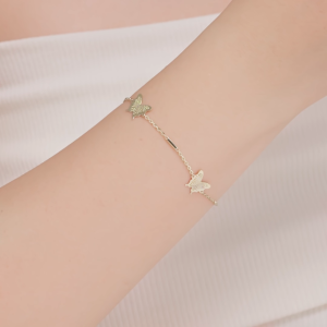 Lắc Tay Nữ Vàng Tây 10k LZ037 Huy Thanh Jewelry