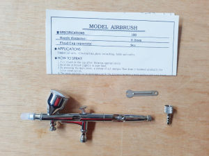 Airbrush Dual Action Gravity Feed KKMOON AB-180