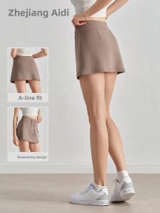 Zhejiang Aido Clothing Air Layer Sports Yoga Mini Skirt Womens New Summer High Waist Spicy Girl Half-length Skirts