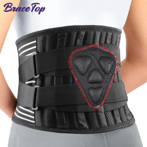 New Lumbar Support Adjustable Double Pull Back Waist Orthopedic Corset Spine Decompression Back Pain Relief Tighten The Abdomen