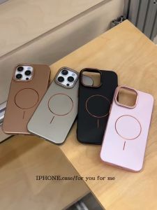 Ốp Lưng Chống Sốc sạc từ tính không dây magnetic cho iPhone 14 15 16 Pro Max hiệu Likgus Acrylic - Tích Hợp Sạc MaqSafe & Giá Đỡ Camera Lưng nhám chống vân tay Chống sốc chống bụi chống bẩn