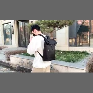 Tas Ransel Laptop Outdoor Sport Roll Top Roll Up Ecofriendly Recycled RPET Material