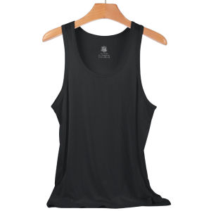 Modal Fabricผู้ชายแขนกุดBacklessเสื้อกั๊กBreathable Elastic Strapเสื้อกันหนาวPlusขนาดฟิตเนสกีฬา