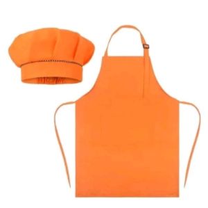 Topi Cheft dan Celemek Set DEWASA Bisa Request Nama/Costum