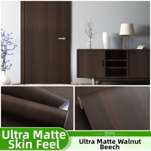XIANXIANWUFANG | Thick Waterproof PVC Wood Grain Peel-and-Stick Wallpaper