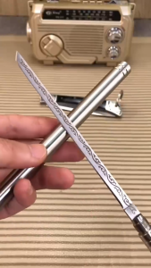Forged mini stainless steel Overlord Knife Tea set using a multi-purpose knife for kitchen camping