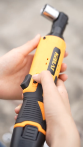 KEELAT KRW002 Ratchet Wrench 3/8-inch Electric Wrench Set Cordless Ratchet Wrench Right-Angle Wrench Screw and Nut Repair Tool