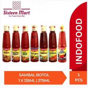Indofood Chili Sambal Botol 135ml or 275ml (SG)
