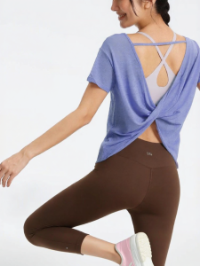 VFU | Moisture Wicking Breathable Back Beautifying Sport Cover Shirt